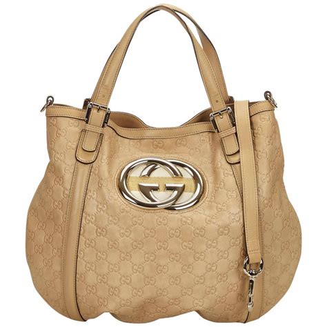 gucci britt bag|GUCCI Guccissima Medium Britt Hobo Beige .